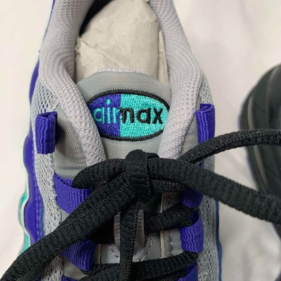 NEW Nike Air Max 95 GS Indigo Burst Wolf Grey/Black-Indigo Burst Boy's Size 5.5Y - Picture 5 of 8